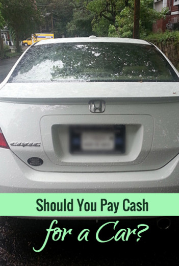 Should you pay cash for a car?