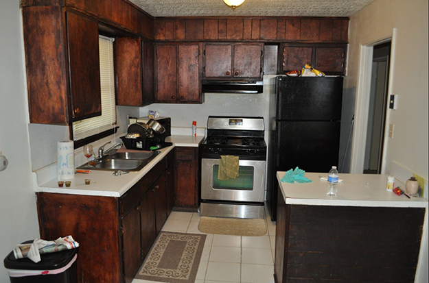 rental property investing in atlanta - house 5 - the kitchen