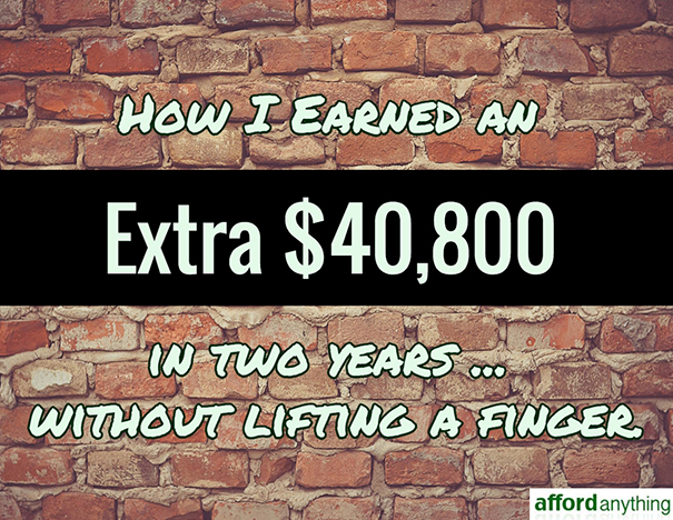 how to earn an extra $40,800 in two years