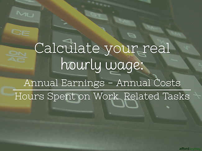 How to calculate your real hourly wage, even if you have a salary