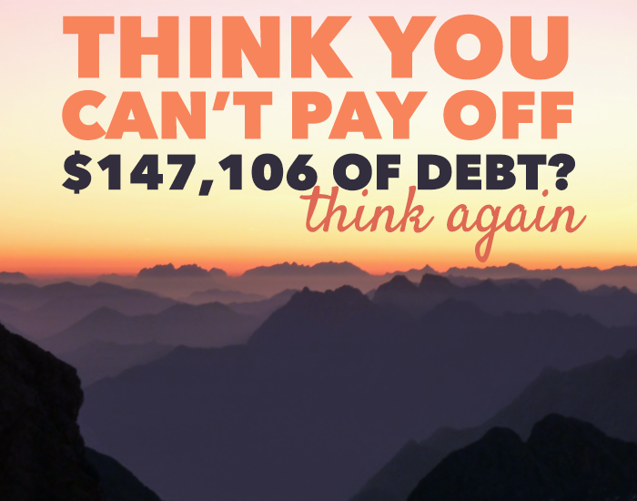 Does your debt total leave you feeling anxious and overwhelmed? Get inspired by these amazing people who kicked their debt to the curb.