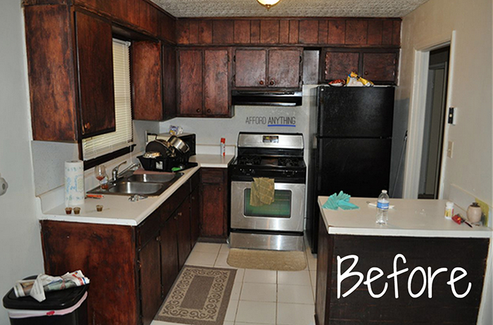 Rental kitchen remodel - the before photos. Click Display Images in Your Email Reader if You Can't See This Photo.