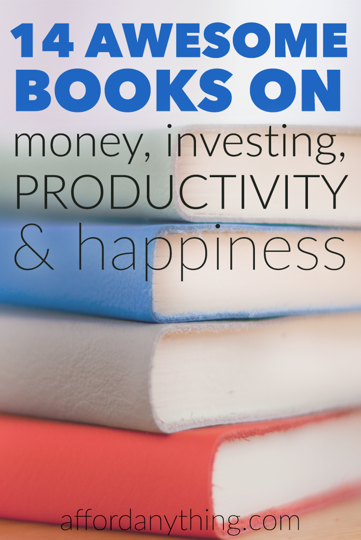 Check out these great books about money, investing, real estate, productivity and happiness. These are the best books about success that I've found.