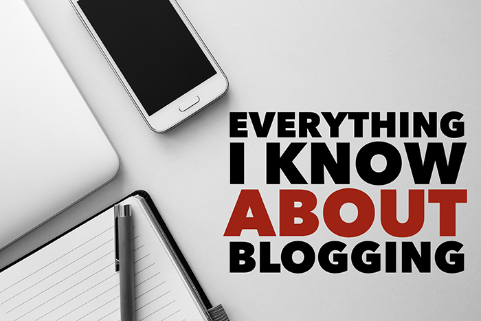 Everything I know about blogging, condensed into one epic, ultra-insightful blog post.