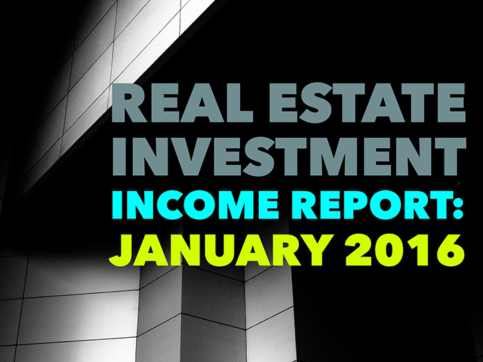 Real estate income report