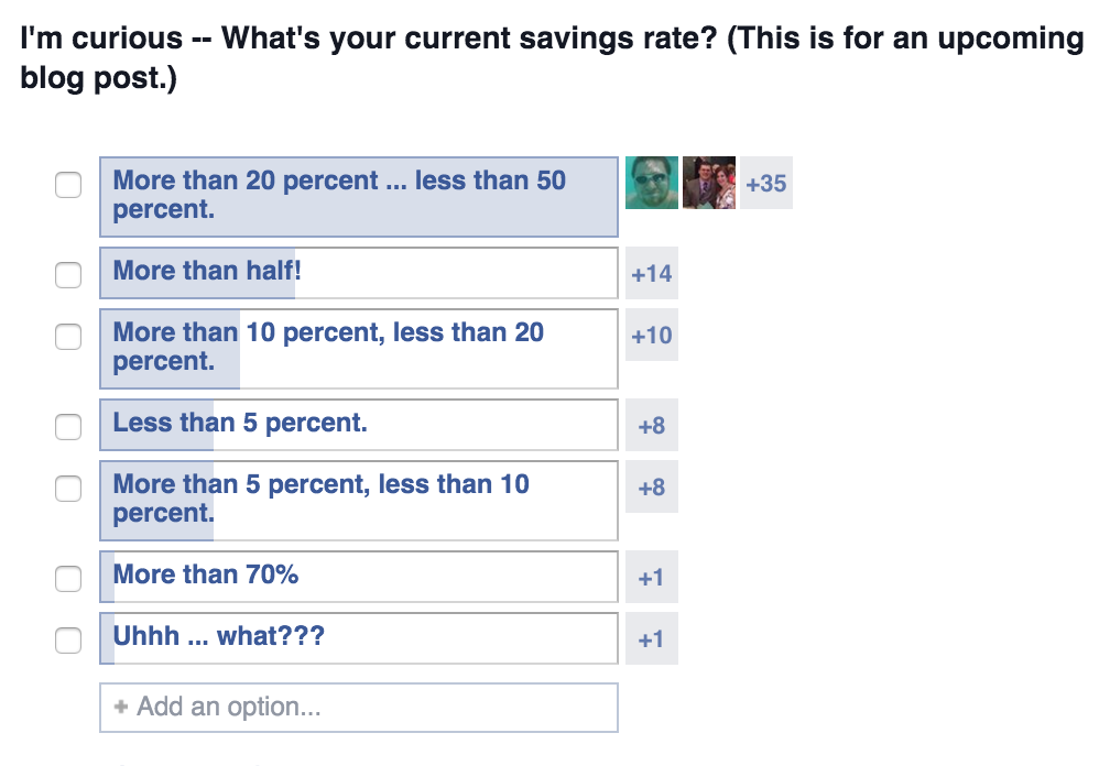 How much do you save?