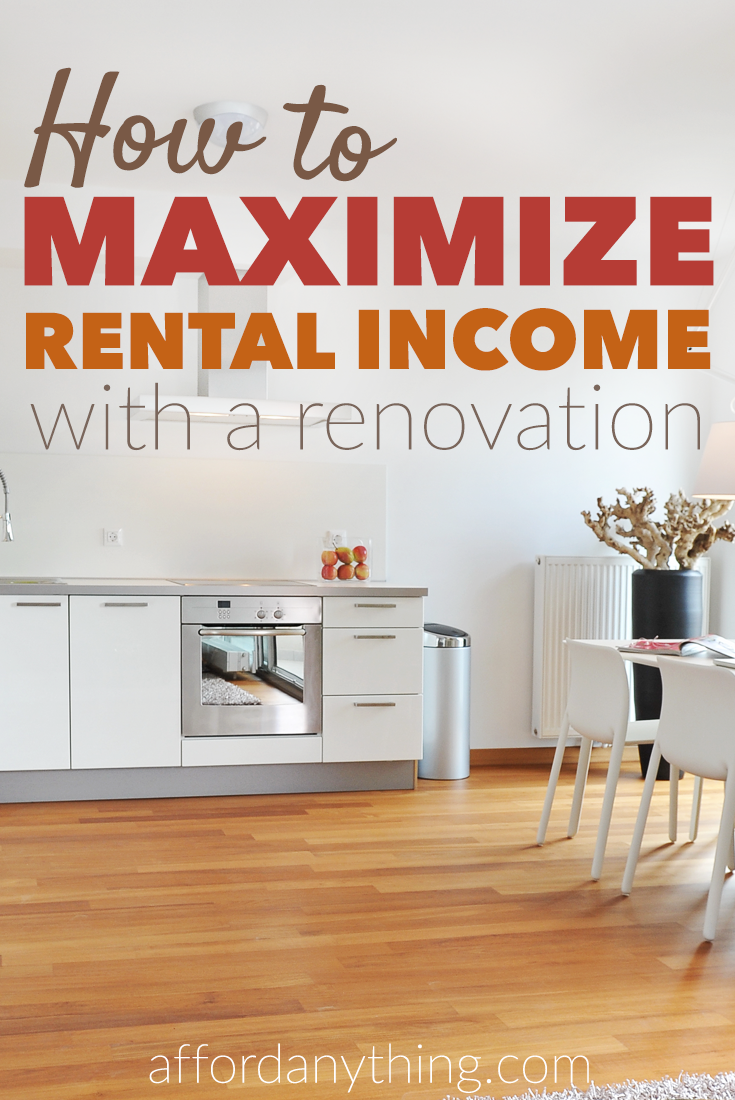 Want to increase the amount of rental income you earn? Here's how I'm earning almost $5,000 extra per year with a modern kitchen renovation.