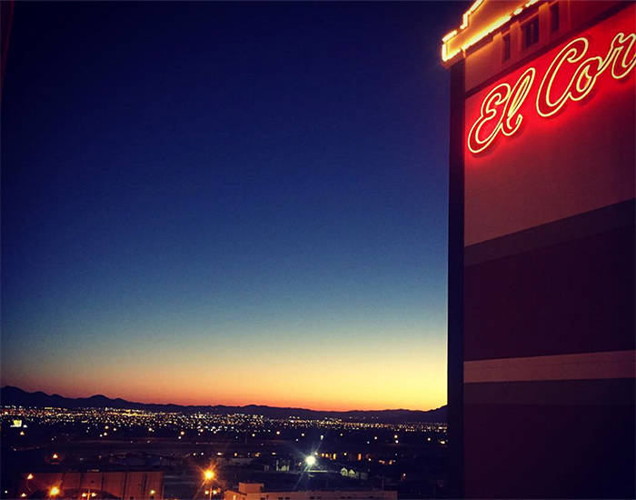 Sunrise over Las Vegas