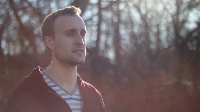 Photo of Scott Young in the woods