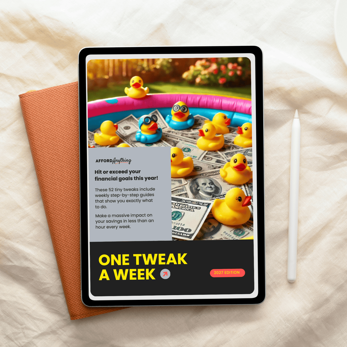 One Tweak A Week Mockup