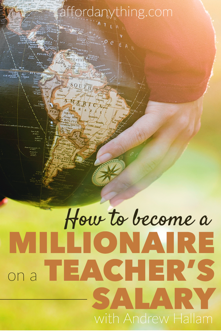 I interview Andrew Hallam, author of The Millionaire Teacher, about how he reached financial independence at age 41 on a teacher's salary.