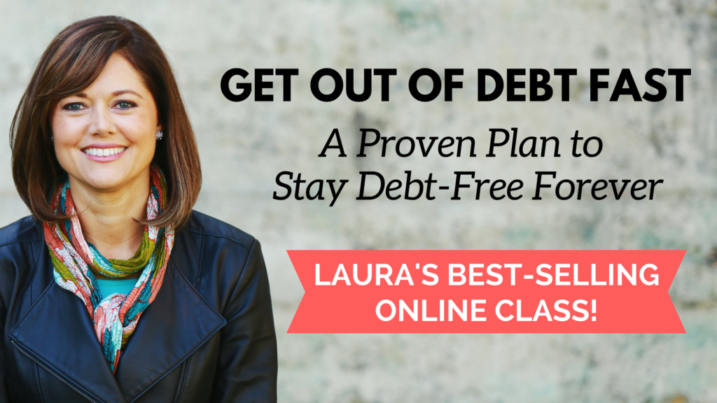 Laura Adams - How to get out of debt fast - Afford anything podcast